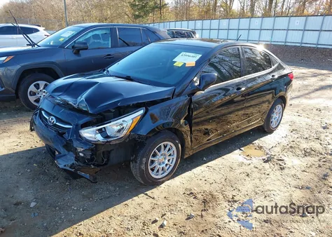2016 Hyundai Accent Se from USA, damaged, VIN KMHCT4AE4GU025780